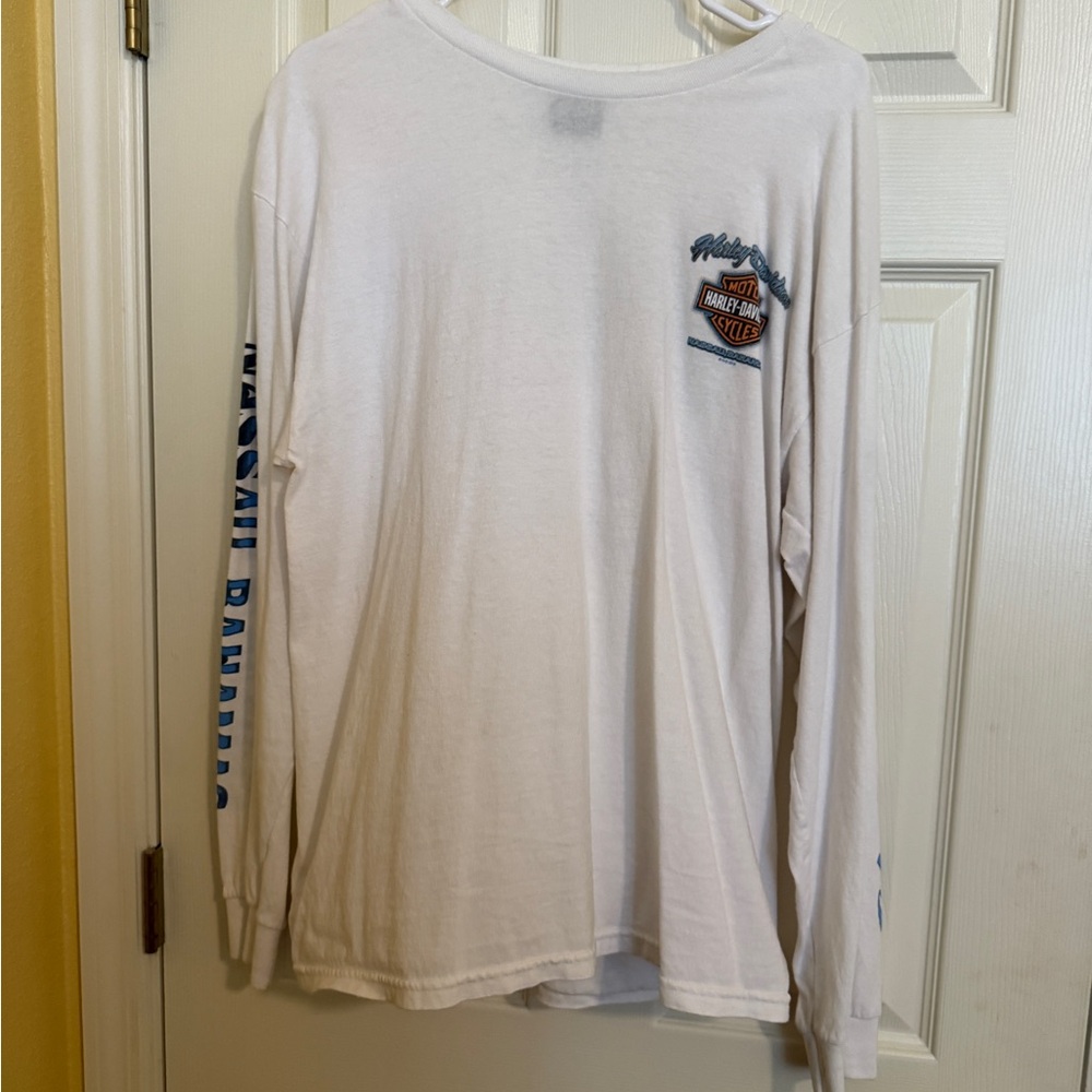 White Long Sleeve Men's Shirt